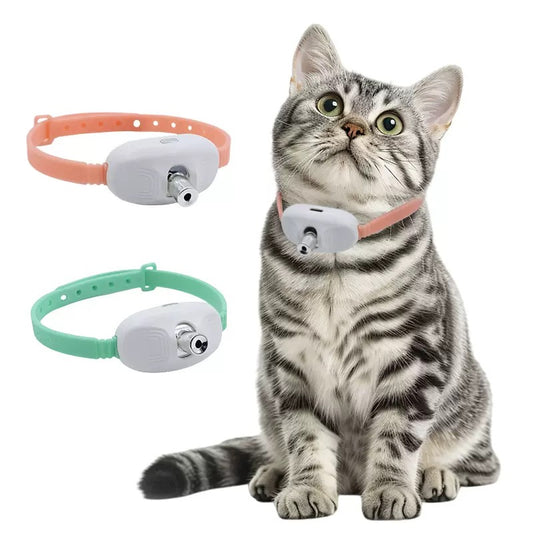 007 smart laser teasing cat collar