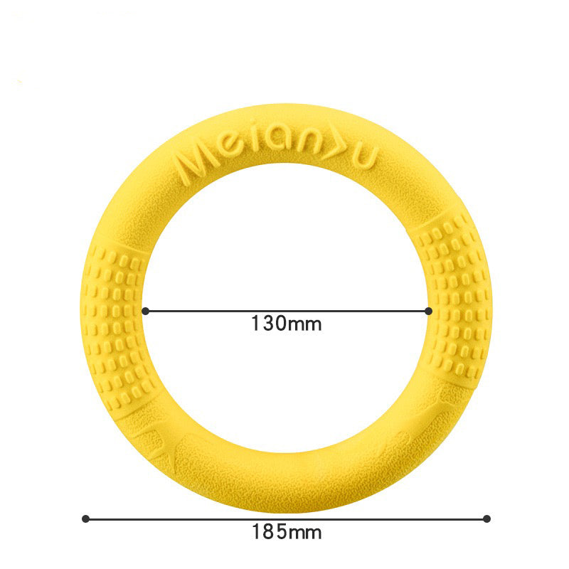 045 Bite-Resistant Soft Pull Ring Dog Training Toy