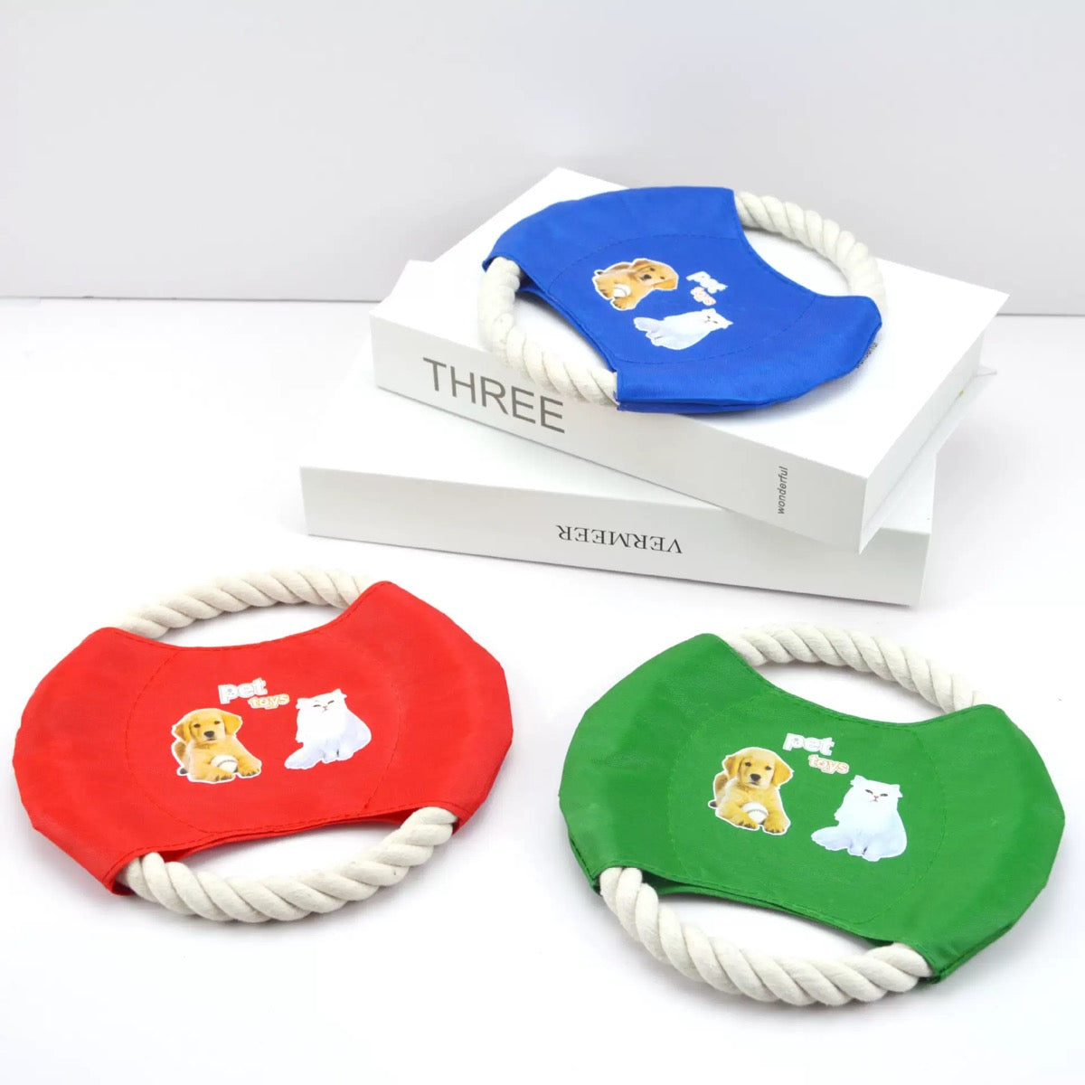 073 Cotton Rope Dog Flying Disc