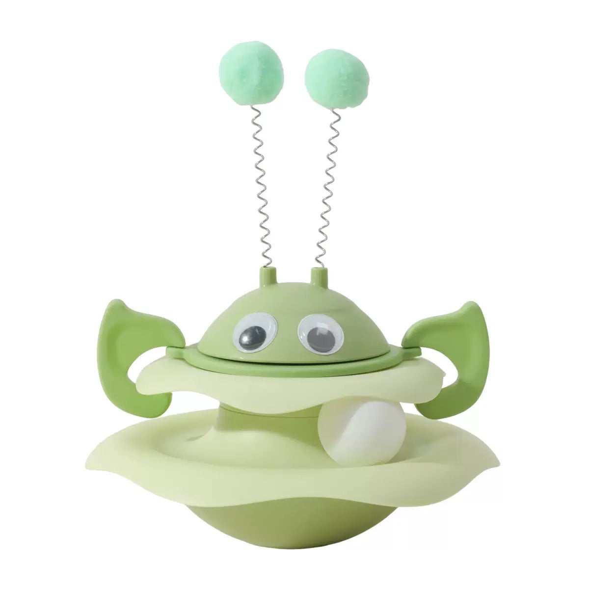 100 Cute Bee Tumbler Turntable Cat Toy