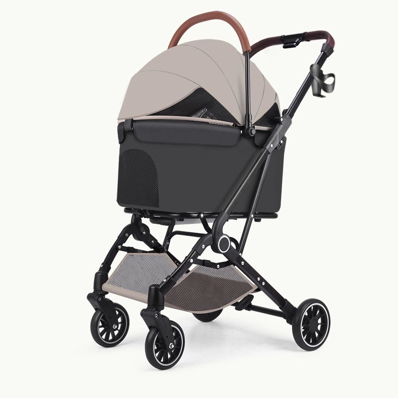 Fold-Flat Pet Stroller