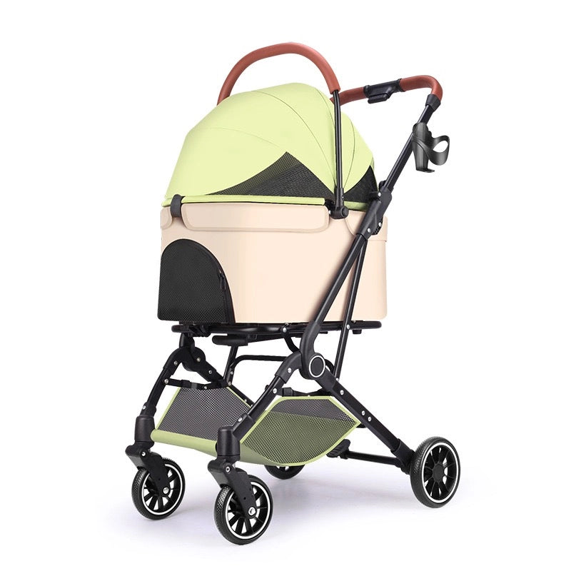Fold-Flat Pet Stroller