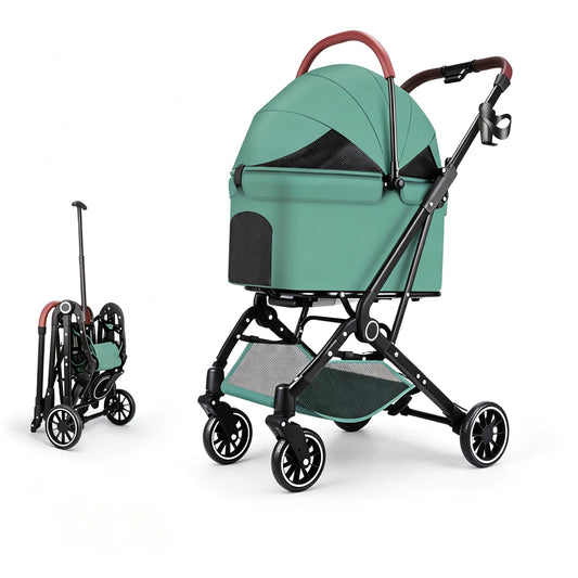 Fold-Flat Pet Stroller