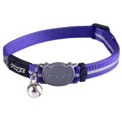 Rogz Alleycat Purple Safety Collar – Stylish Protection for Your Feline Friend!