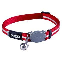 Rogz Alleycat Red Safety Collar - Stylish and Secure for Your Feline Friend!