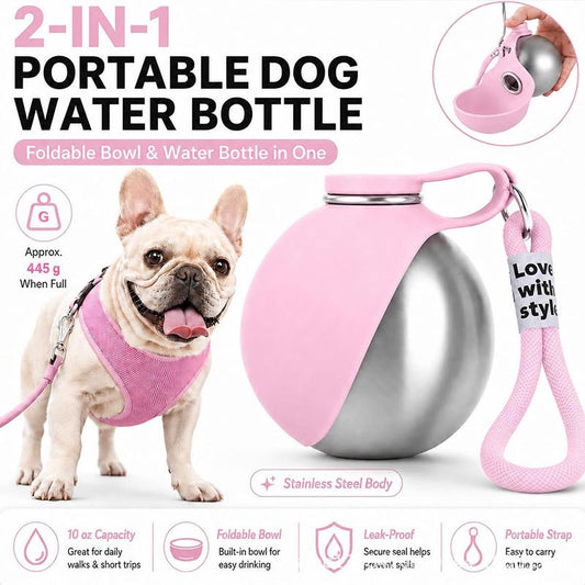 004 outdoor pet water bottle