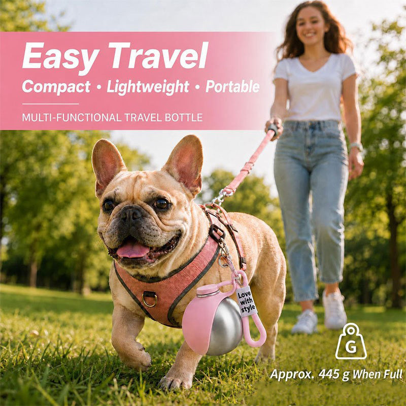 004 outdoor pet water bottle
