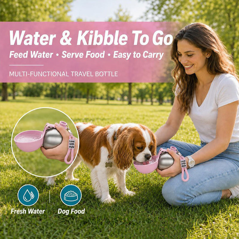 004 outdoor pet water bottle