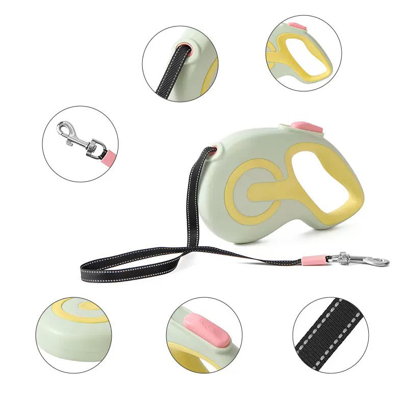 008 automatic retractable dog leash