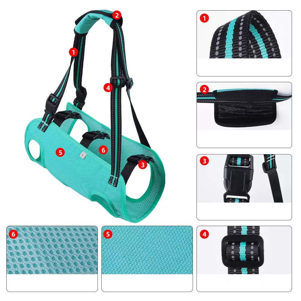 013 Adjustable Pet Rehabilitation Support Harness