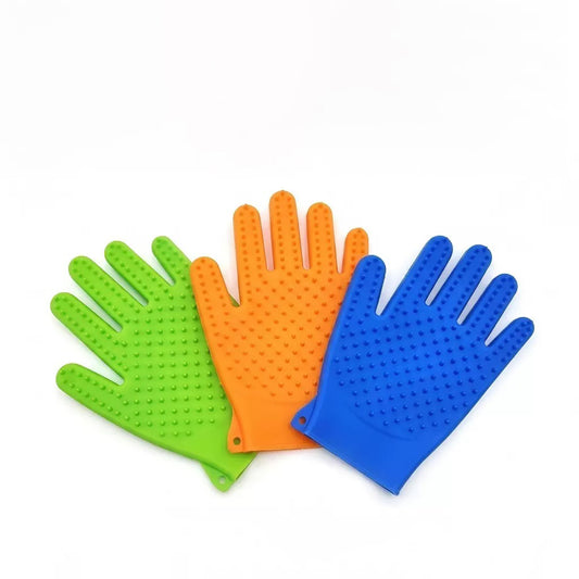 016 Double-sided Cat Grooming Glove