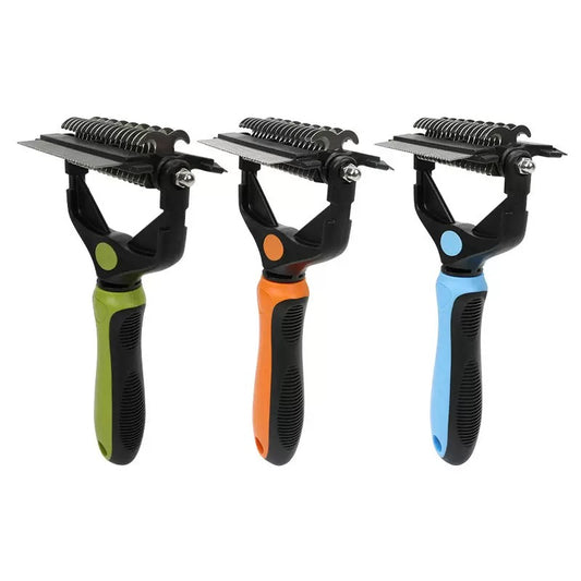 017 3-in-1 Pet Grooming Comb