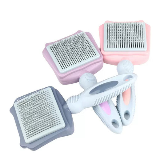 018 Self-Cleaning Cat Slicker Brush