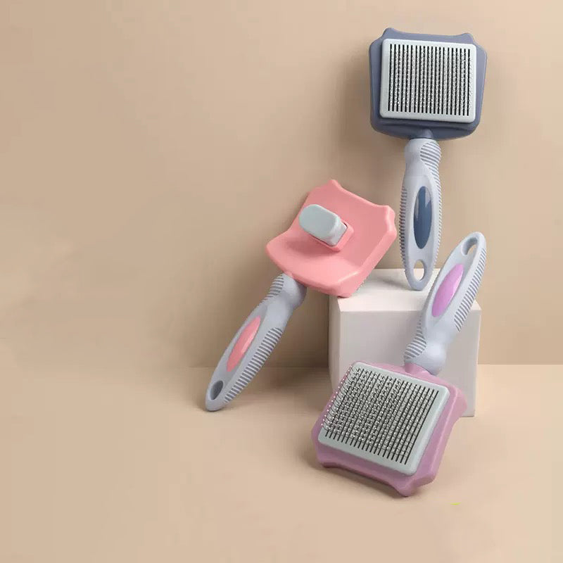 018 Self-Cleaning Cat Slicker Brush