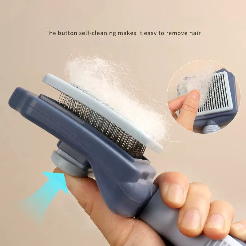 018 Self-Cleaning Cat Slicker Brush