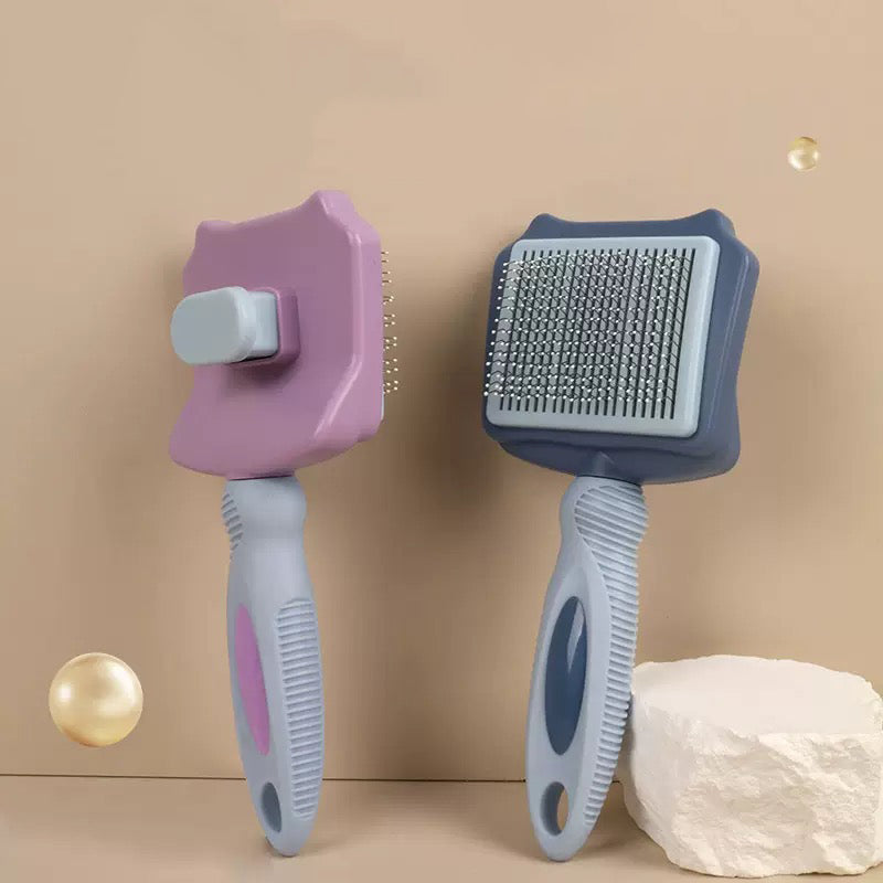018 Self-Cleaning Cat Slicker Brush