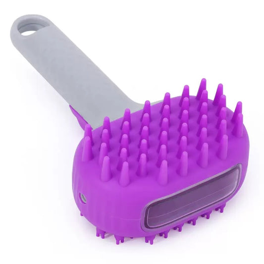 020 Silicone Pet Bath Massage Brush