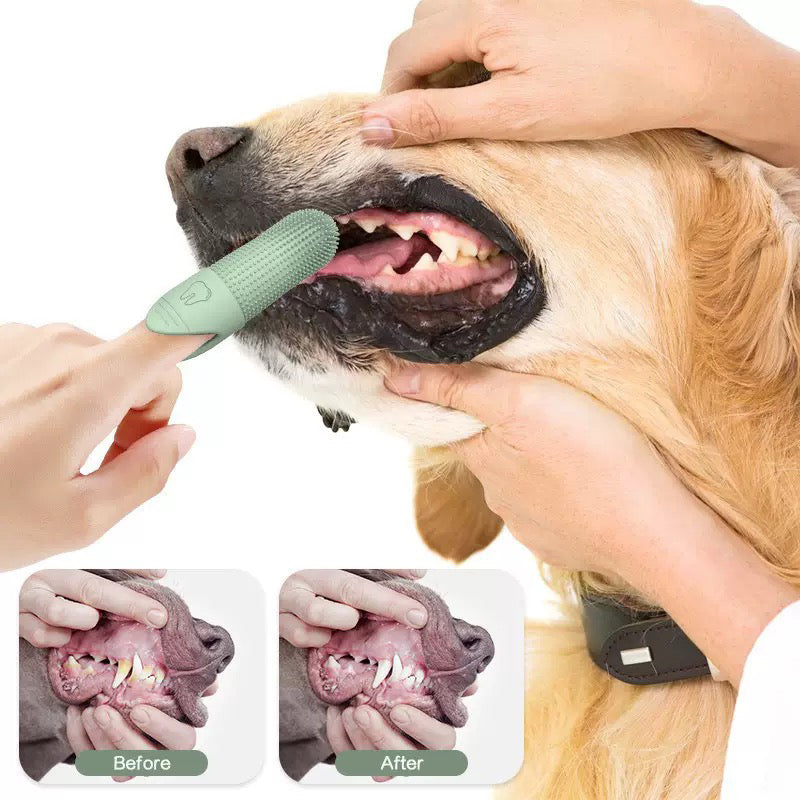 022 Silicone Finger Toothbrush