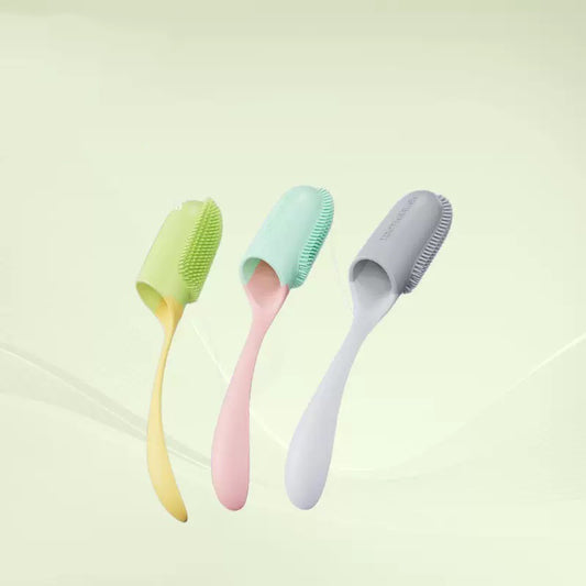 024 Plastic Pet Finger Toothbrush Sleeve