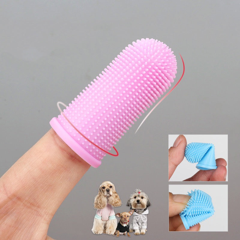 026 Cross-border Pet Finger Toothbrush