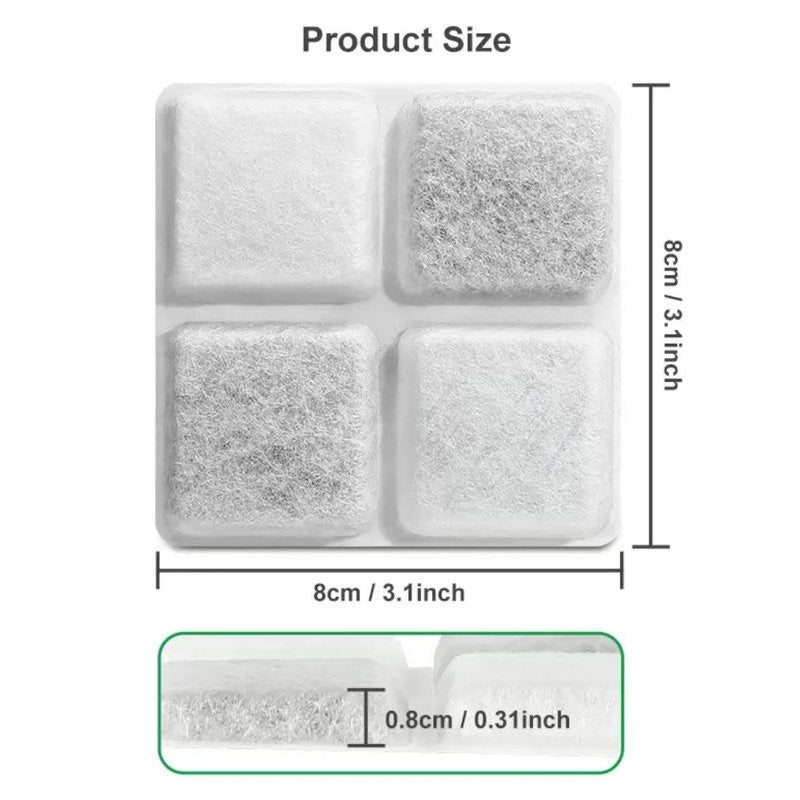 027 Square Pet Water Fountain Filter