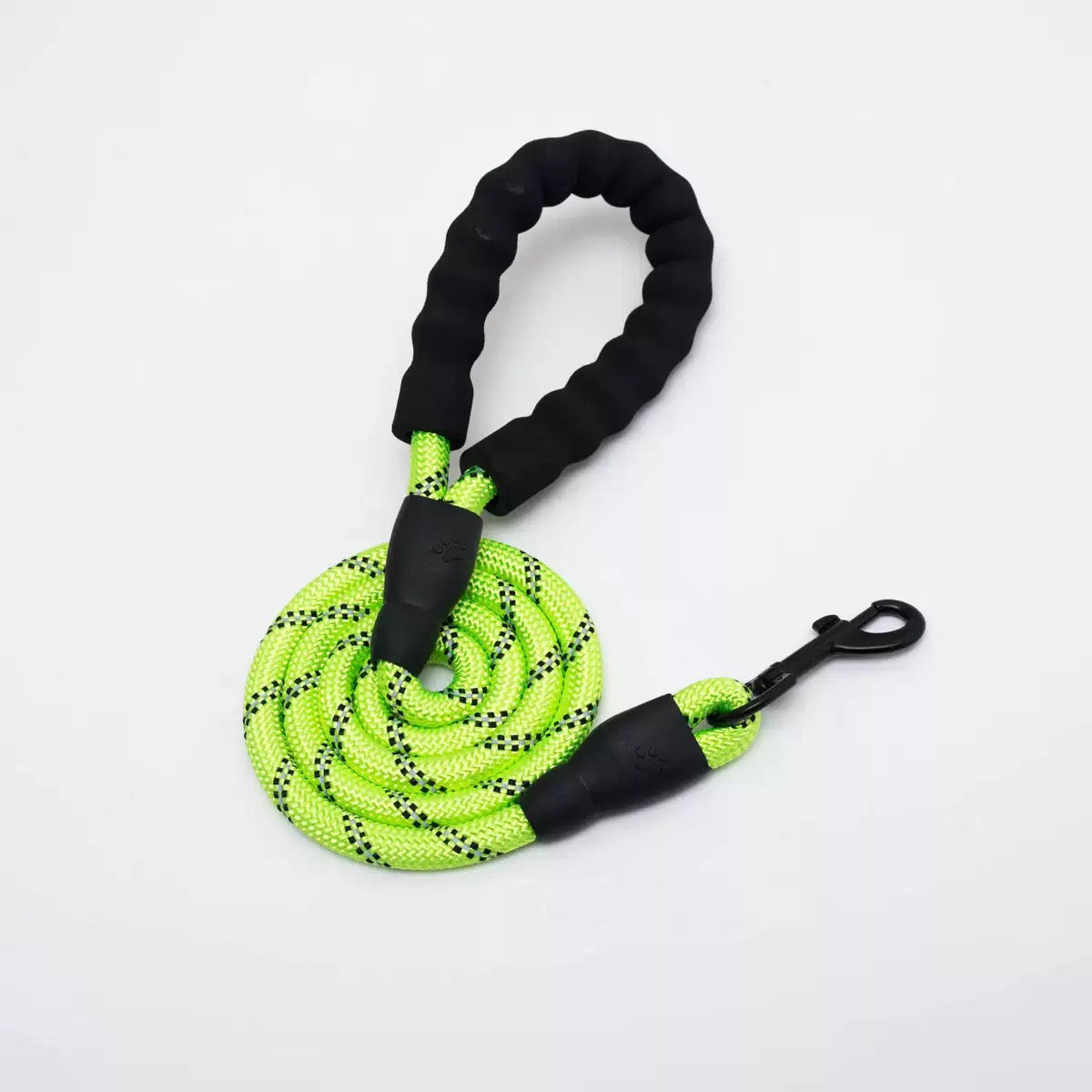 037 reflective nylon round dog leash