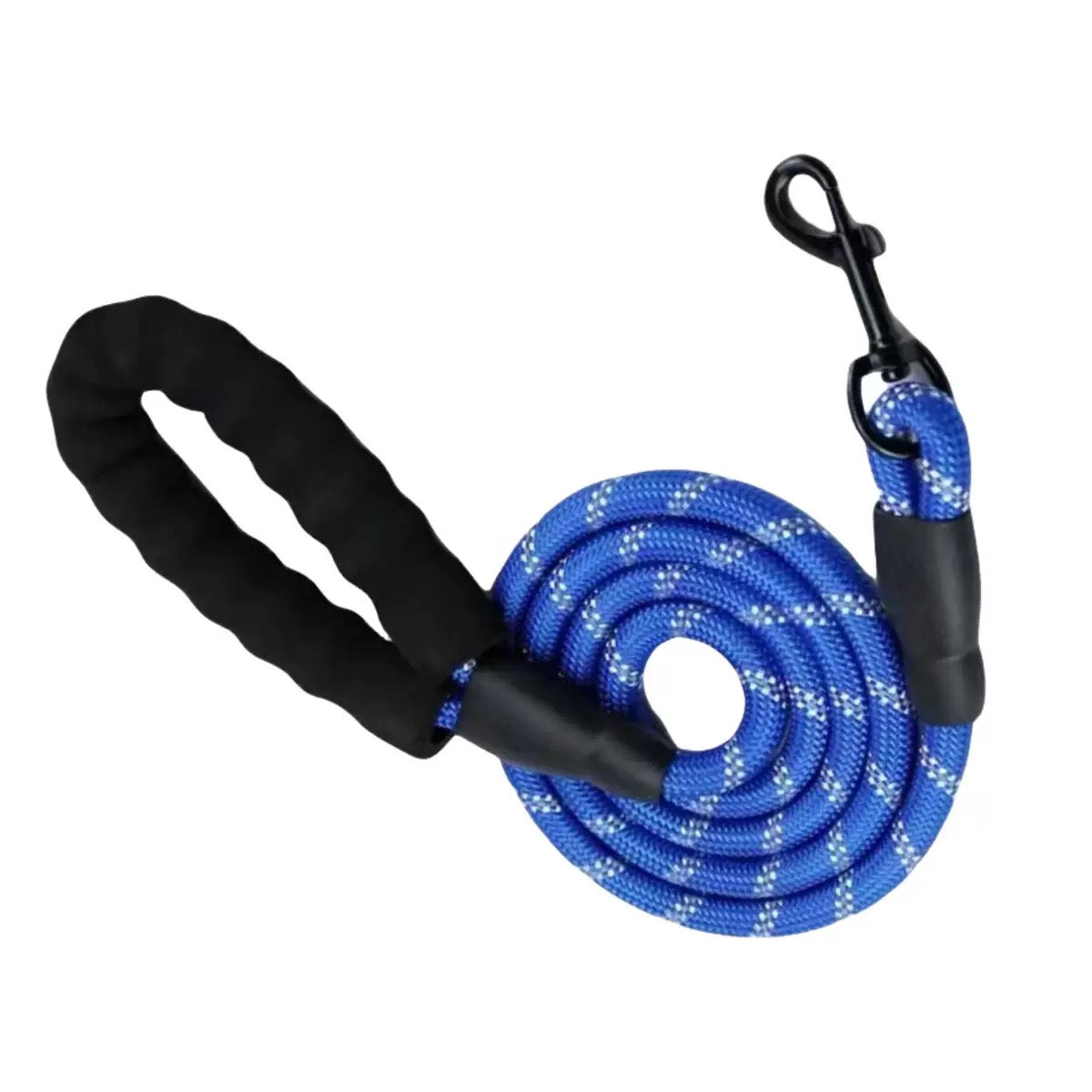 037 reflective nylon round dog leash