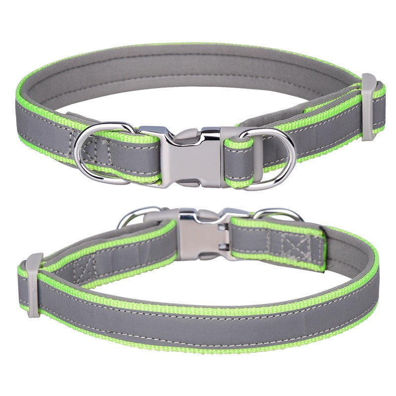 040 reflective dog collar