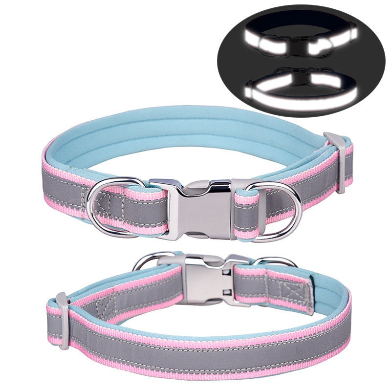 040 reflective dog collar