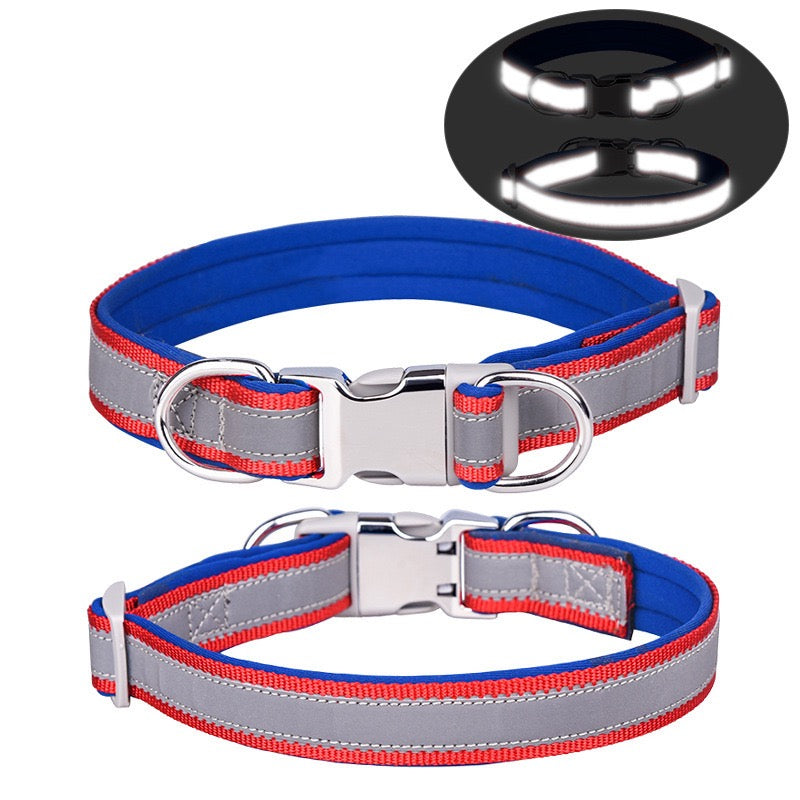 040 reflective dog collar