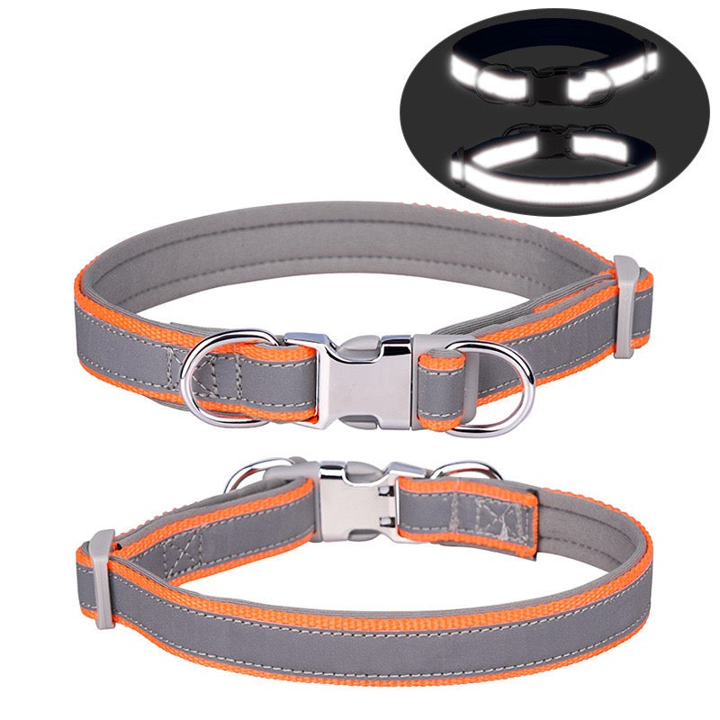 040 reflective dog collar