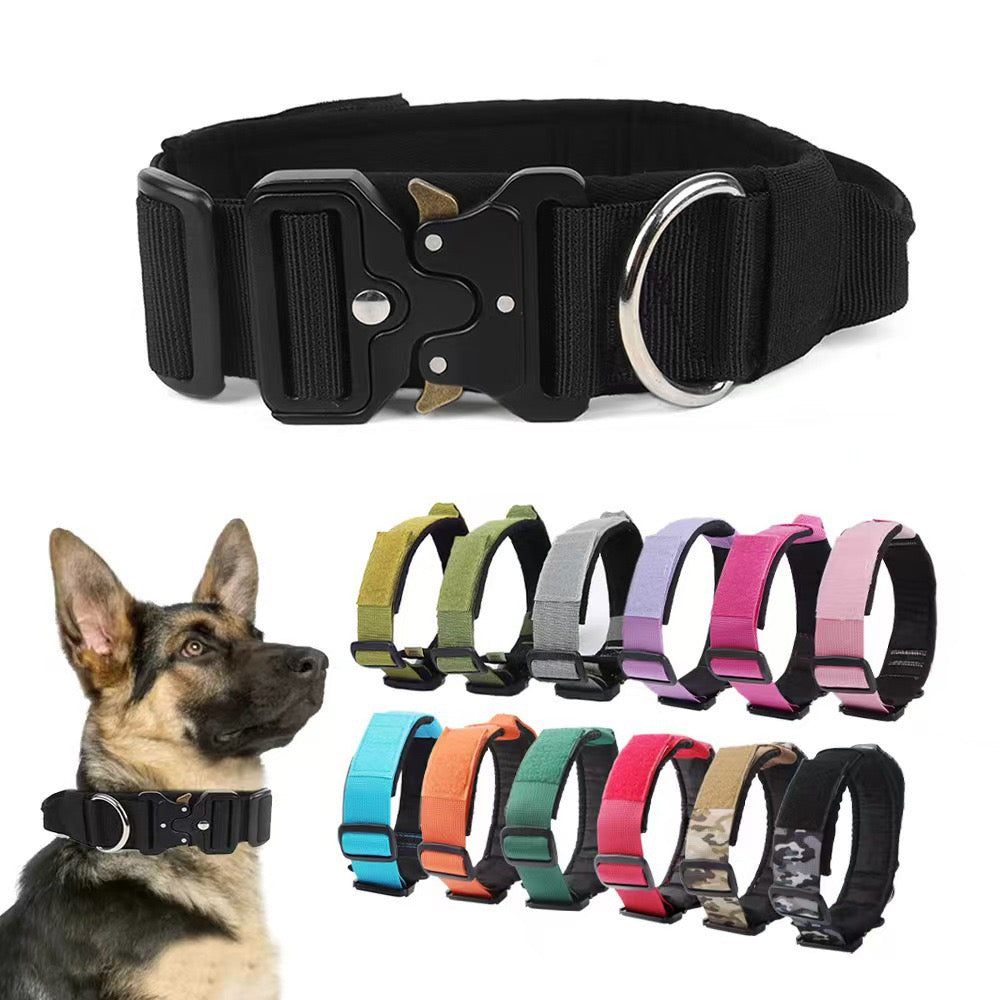 041 anti-pull tactical dog collar