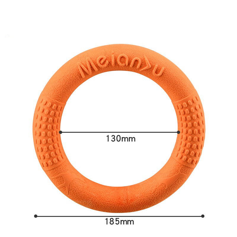 045 Bite-Resistant Soft Pull Ring Dog Training Toy