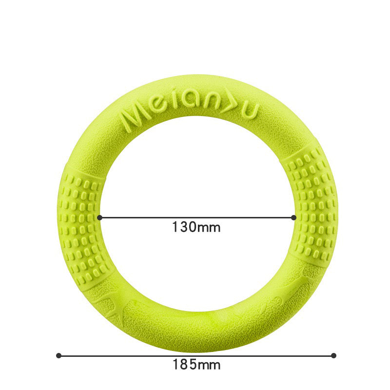 045 Bite-Resistant Soft Pull Ring Dog Training Toy