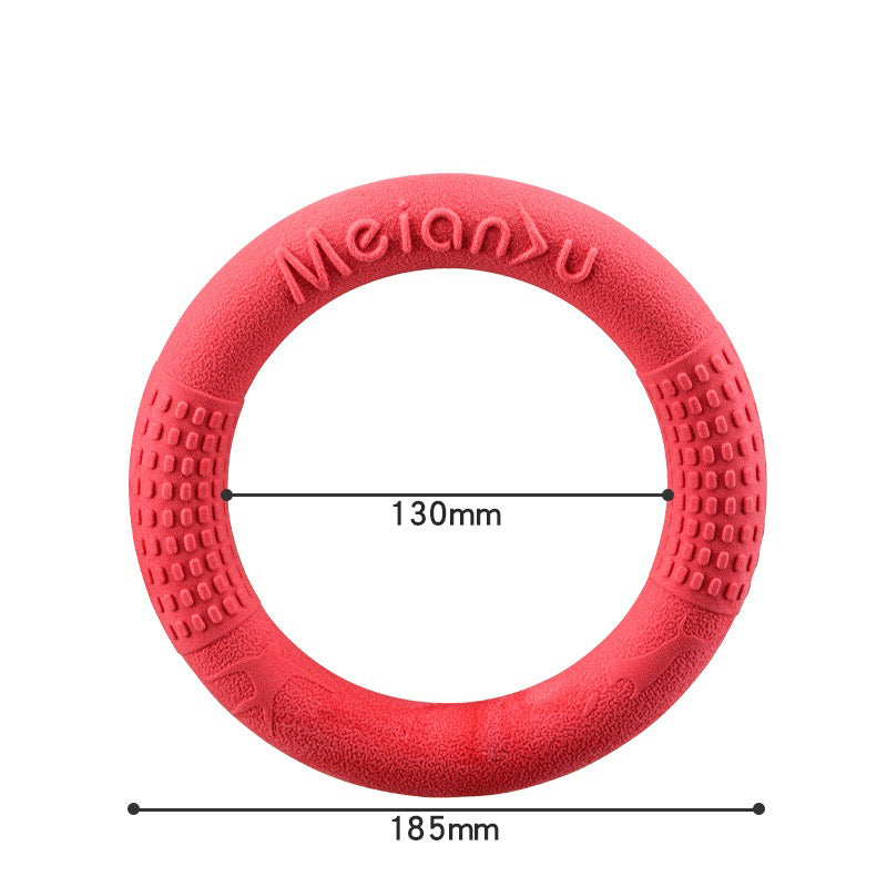 045 Bite-Resistant Soft Pull Ring Dog Training Toy