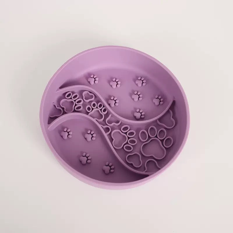 049 Silicone Pet Slow Feeder Lick Bowl
