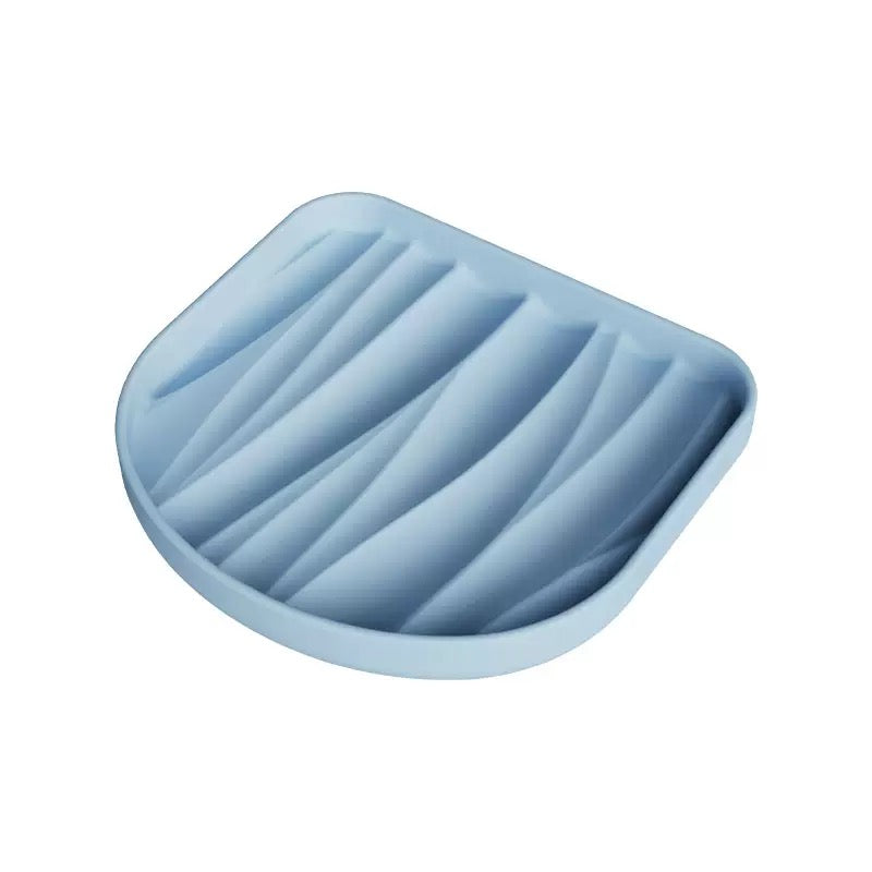 051 Neck-protect Elevated Silicone Slow Feeder Pet Bowl for Dogs & Cats
