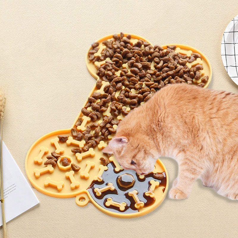 054 Food-Grade Silicone Pet Lick Mat