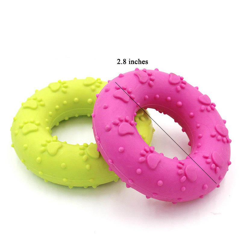 068 Donut TPR Dog Chew Toy