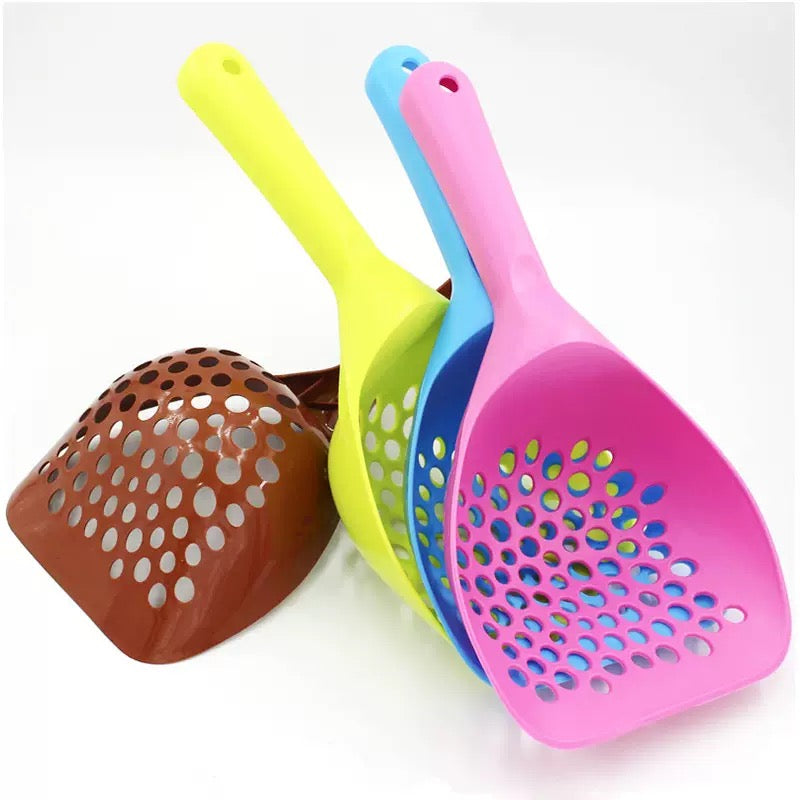 069 Plastic Long-Handle Cat Litter Scoop