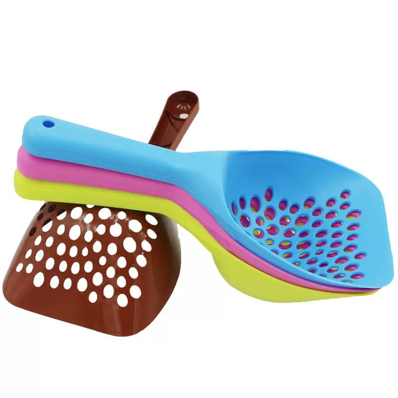 069 Plastic Long-Handle Cat Litter Scoop