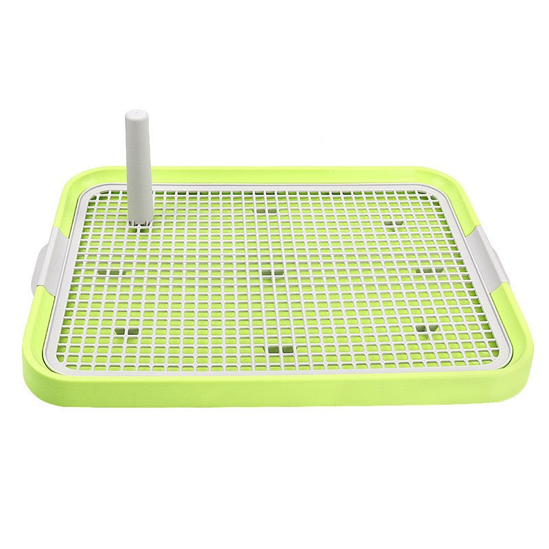070 Anti-Slip Grid Large Dog Potty Tray