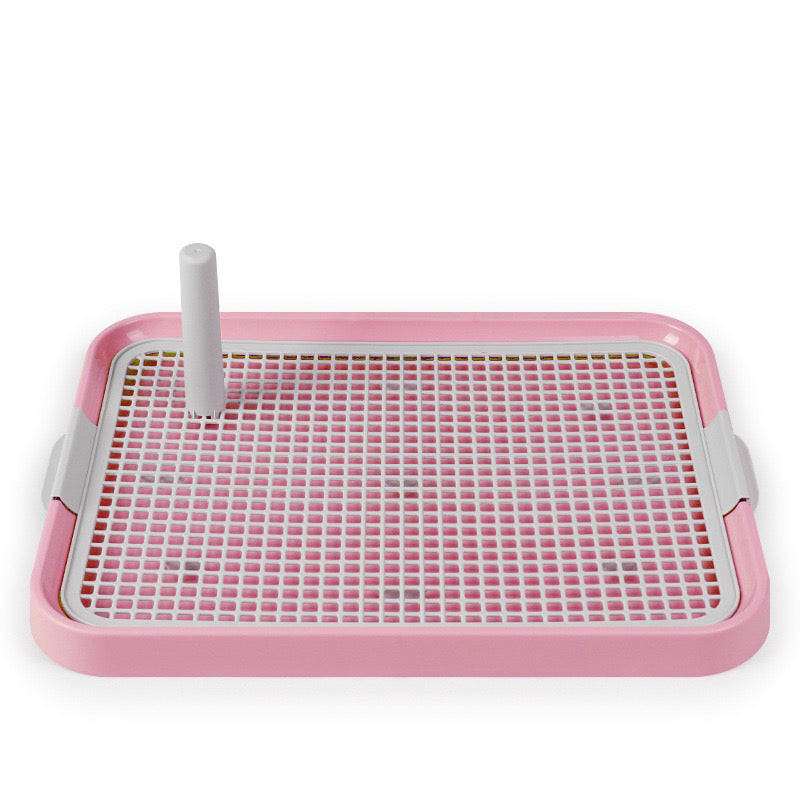 070 Anti-Slip Grid Large Dog Potty Tray