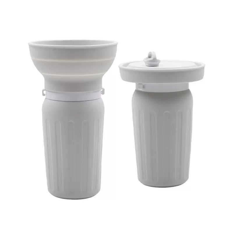 074 Foldable Silicone Pet Water Bottle