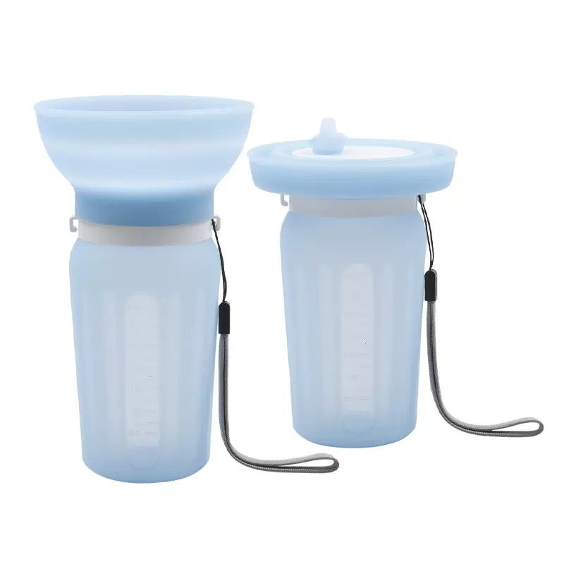 074 Foldable Silicone Pet Water Bottle