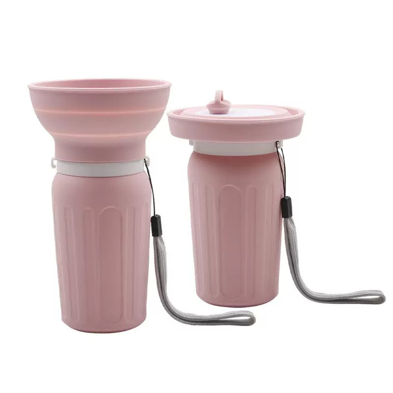 074 Foldable Silicone Pet Water Bottle