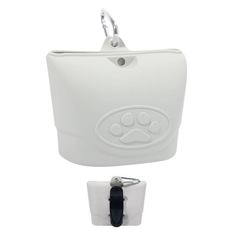 075 Portable Silicone Dog Training Waist Pouch