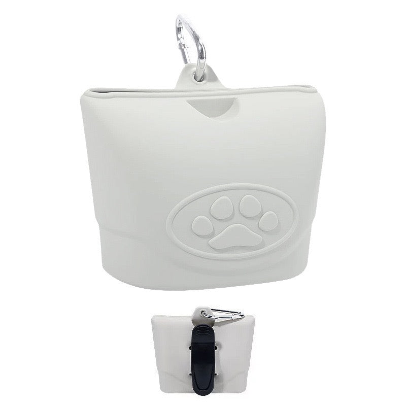 075 Portable Silicone Dog Training Waist Pouch