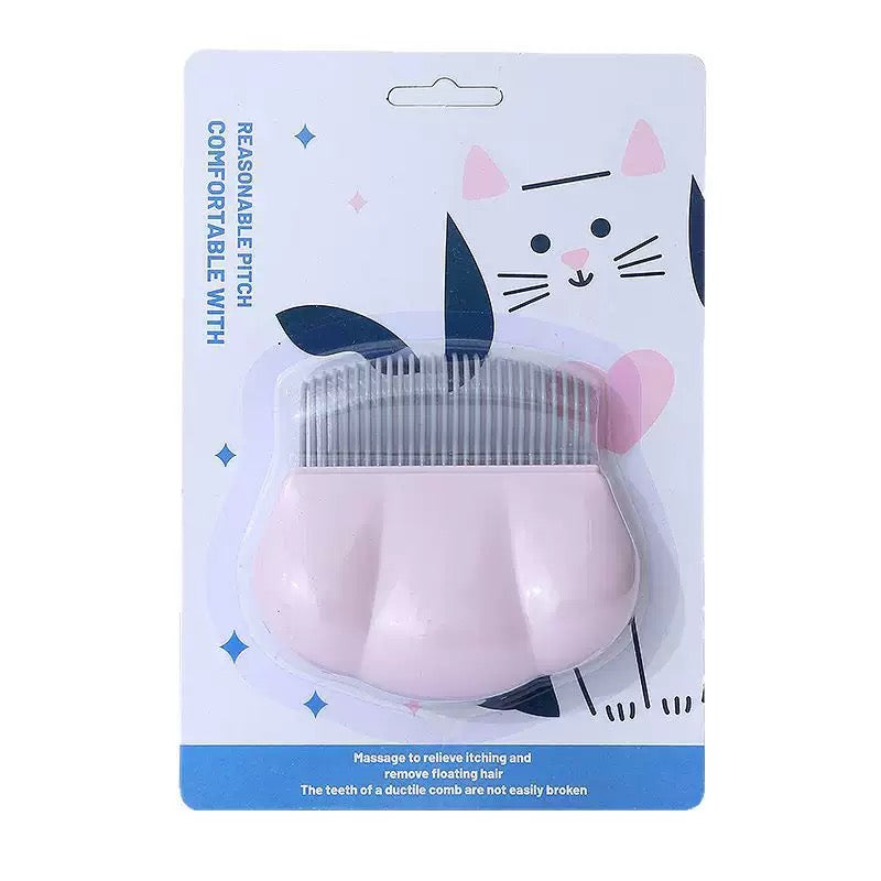 080 Shell Elastic Pet Grooming Comb
