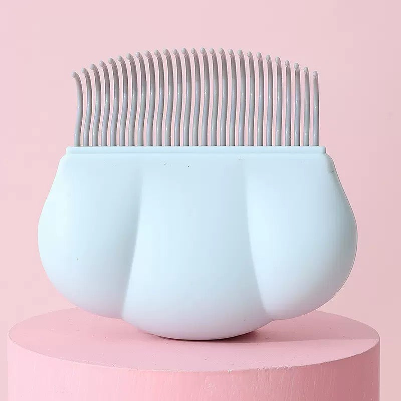 080 Shell Elastic Pet Grooming Comb